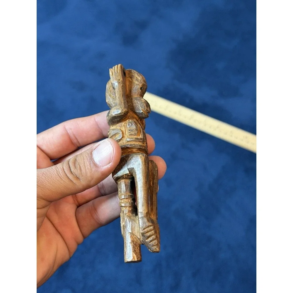 Vtg Guatemalan Zoomorphic Slingshot Ancient Folk Art Relics Souvenir Handmade